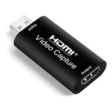 Placa De Captura Hdmi Gamer Usb