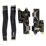 Placa De Carga Conector Microfone + Flex Para Redmi 9 Redmi9