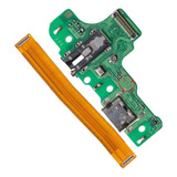 Placa De Carga Sub + Cabo Flat Flex Para Galaxy A20s M12