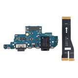 Placa De Carga Sub + Cabo Flat Flex Para Galaxy A52 A525