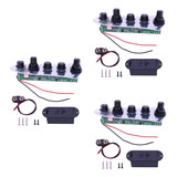 Placa De Controle Com Fio 3x 5 Jazz Loaded Para Guitarra De