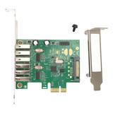 Placa De Expansão Interna Pcie Para Usb De 6 Portas Hub Usb2