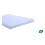 Placa De Policarbonato Alveolar Fumê 1,05x3,00 10mm