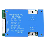 Placa De Proteção 13s 48v 50a Bateria De Lítio Ternary Bms
