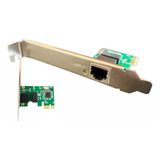 Placa De Rede Gigabit Lan Rj45 Pci-express 1000mbps - Pc