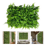 Placa De Samambaia Eucalipto 40x60 Muro Inglês Premium