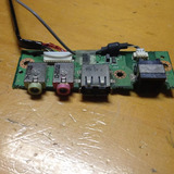 Placa De Som E Usb Notebook Positivo Z85 V54 Z87 V47 V5