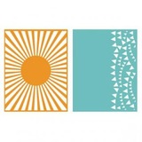 Placa De Textura - Lc Embossing Folder Celebrate - Wr