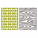 Placa De Textura - Lc Embossing Folder Wdland -wr