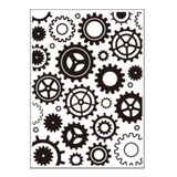 Placa De Textura Alto Relevo 2d Embossing Folder 14,5x11cm