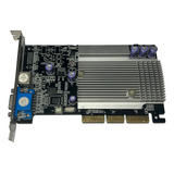 Placa De Video Agp Nvidia Geforce Mx4000 64mb