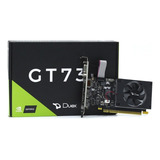 Placa De Vídeo Nvidia Geforce Duex Gt730 4gb Ddr3 128bit
