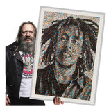 Placa Decorativa Bob Marley 102 Tamanho