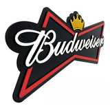 Placa Decorativa Budweiser Old Cerveja 3d
