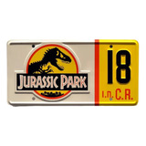 Placa Decorativa Carro Parede Jurassic Park Spielberg 30x20