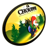 Placa Decorativa Cerveja La Chouffe 3d Relevo Bar Decoração