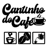 Placa Decorativa Cozinha Cantinho Do Café