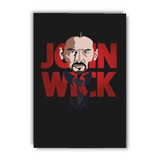 Placa Decorativa John Wick - Cinema - Filme - Geek 