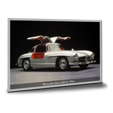Placa Decorativa Mercedes Benz 300 Sl 1954 A1 84 X 60 Cm