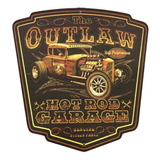 Placa Decorativa Parede Personalizado The Outlaw