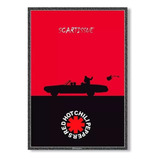 Placa Decorativa Red Hot Chilli Peppers Vintage Retrô A2 60x