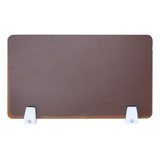Placa Divisória De Mesa De Acrílico Tawny Para Uso Em Escrit