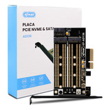 Placa Dupla Ssd Pcie Nvme Sata