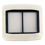 Placa Espelho Antigo 4x4 Branco Bianco Living Light Bticino