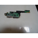 Placa Filha Vga Dc Jack P/ Positivo Sim+ L53 6-77-w55sc-002