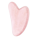 Placa Gua Sha Quartzo Massagem Facial Corporal Pedra Natural
