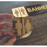 Placa Identificação Porta Personalizada 3d (1unidade)