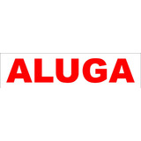 Placa Imobiliária Corretor Prédio Imóvel Aluga 40x10