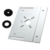 Placa Insertadora Router Madera Alumínio Máquina Trimming Au