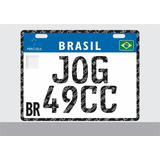 Placa Jog 49cc 13x17 Pvc 2mm 