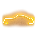 Placa Luminosa Led Neon Porche Ferrari