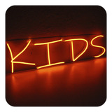 Placa Luminoso Letreiro Led Neon Kids