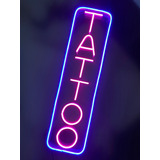 Placa Luminoso/letreiro Led Neon Tattoo / Tatuagem 