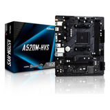 Placa Mae Amd Am4 A520 2xddr4 Hdmi/vga A520m-hvs Asrock