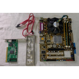 Placa Mãe Asus P5gc-mx + Pentium Dual Core + 3 Gb Ram
