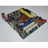Placa Mãe Asus P5kpl-am Ddr2 Lga775 + Espelho (com Defeito)