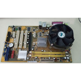 Placa Mae Asus + Processador Intel Pentium Dual Core 1.8ghz