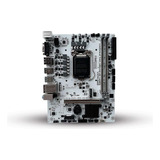 Placa Mãe Duex Dx H510 Pro Lga 1200 Matx Ddr4 Cor Branco