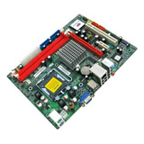 Placa Mãe Ecs G31t-m9 Lga Ddr2 775 Com Espelho