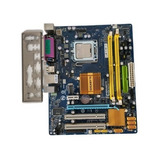 Placa Mãe Gigabyte 775 Ga-g31m-es2l Rev:2.0 C/ Proc. + Nf