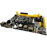 Placa Mãe H61 Socket Lga 1155 Com M.2 Nvme Lan Giga I3 I5 I7