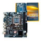 Placa Mae Lga 1155 H61 Ge M.2 Box Goldentec