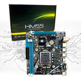 Placa Me Lga1156 Hm55 16gb Ddr3 Chipset Core I3 i5 i7 Cor Preto