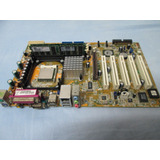 Placa Mãe Socket 478 - Asus P4v800-x + P4 2.4ghz + Memórias