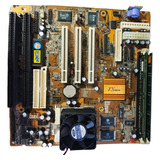 Placa Mãe Txpro 2 Socket 7 Usada Funcionando Raridade