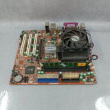 Placa Mãe Winfast + Cpu Amd Sempron + Ram Ddr 512mb